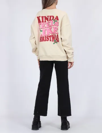 Bluza Oversize Only, crem