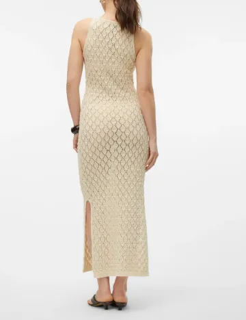 Rochie lunga Vero Moda, crem