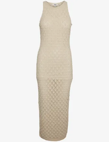 Rochie lunga Vero Moda, crem