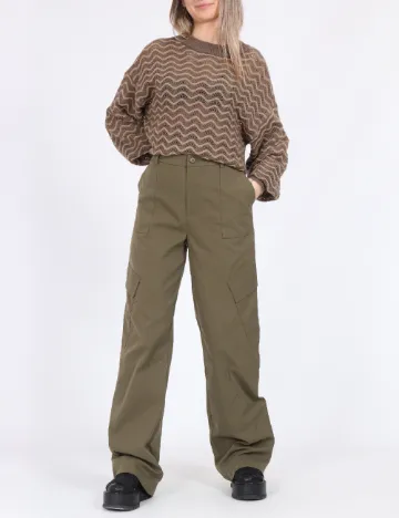 Pantaloni Only, verde