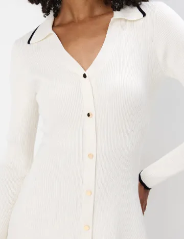 Rochie scurta Mohito, alb