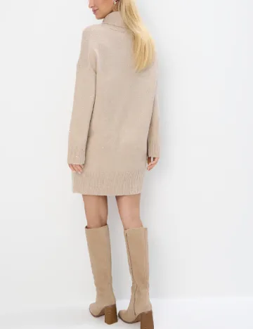 Rochie scurta Mohito, crem