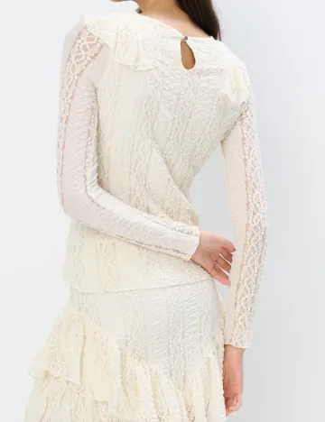 Bluza Mohito, ecru