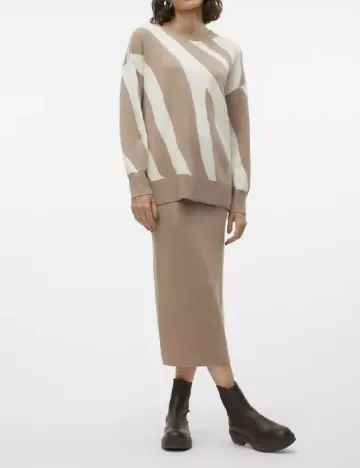 Pulover Vero Moda, maro