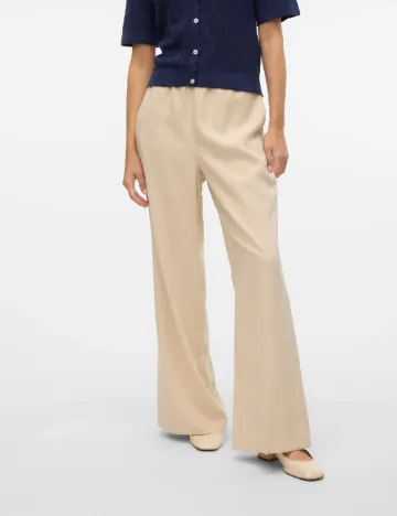 Pantaloni Vero Moda, crem