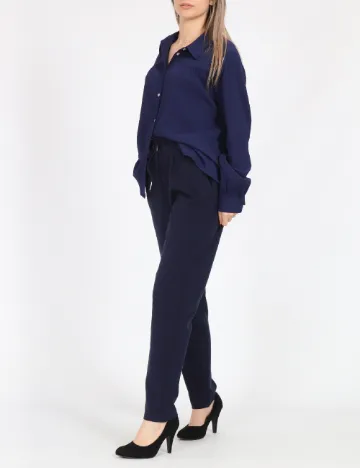 Pantaloni Only, bleumarin