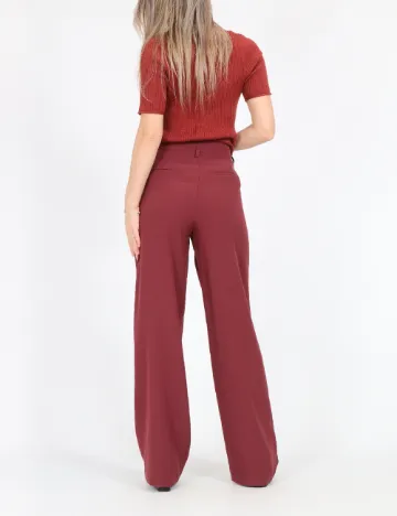 Pantaloni Only, visiniu