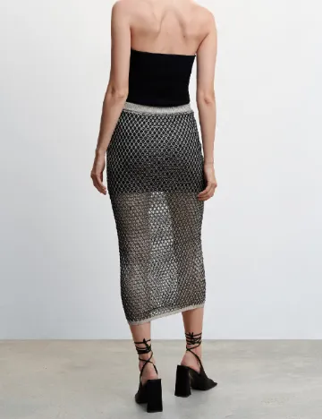 Fusta Mango, negru