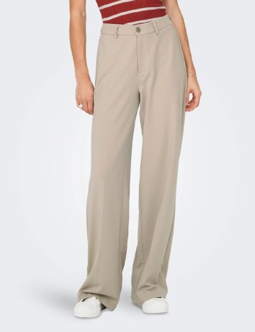 Pantaloni Only, crem