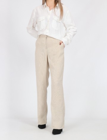 Pantaloni Vero Moda, crem