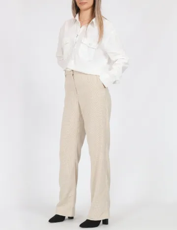 Pantaloni Vero Moda, crem