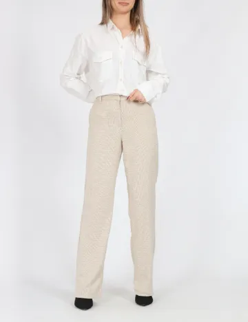 Pantaloni Vero Moda, crem