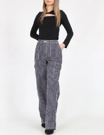 Pantaloni Only, bleumarin