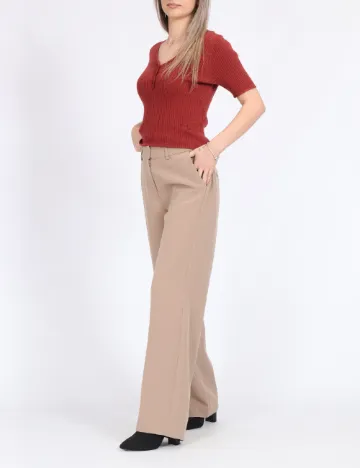 Pantaloni Only, maro Maro