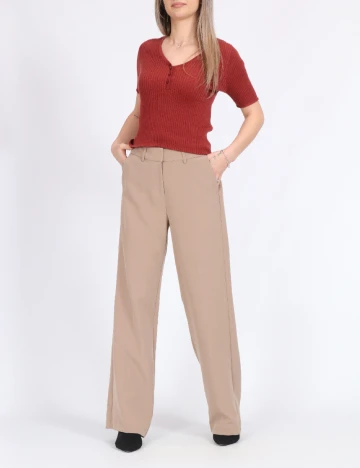 Pantaloni Only, maro Maro