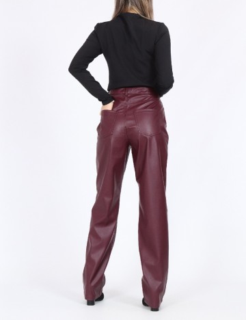 Pantaloni Only, visiniu