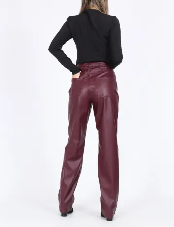 Pantaloni Only, visiniu