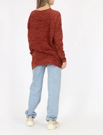 Bluza Oversize Vero Moda, caramiziu