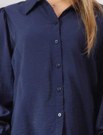 Camasa Vero Moda, bleumarin