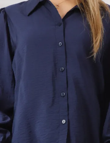 Camasa Vero Moda, bleumarin