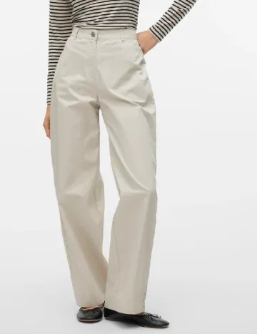 Pantaloni Vero Moda, bej