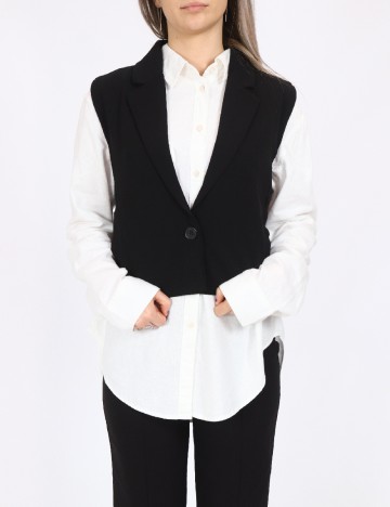 Vesta Jacqueline de Yong, negru