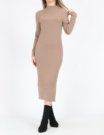 Rochie medie Vero Moda, maro