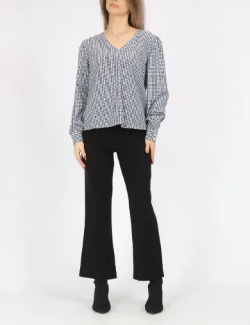 Bluza Jacqueline de Yong, alb/negru