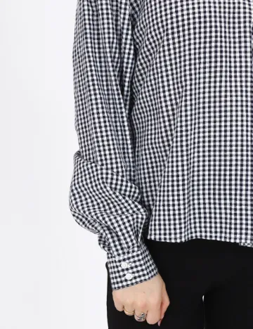 Bluza Jacqueline de Yong, alb/negru