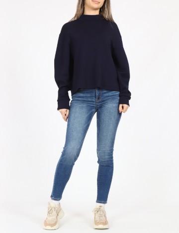 Bluza Kashion, bleumarin