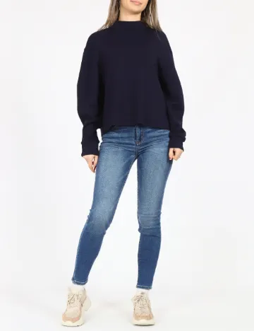 Bluza Kashion, bleumarin