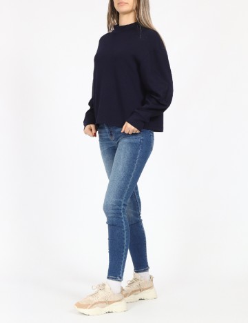 Bluza Kashion, bleumarin