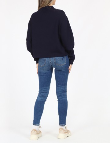 Bluza Kashion, bleumarin