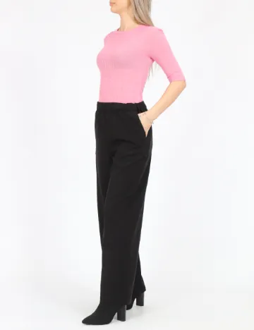 Pantaloni Jacqueline de Yong, negru