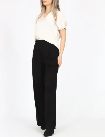 Pantaloni Jacqueline de Yong, negru
