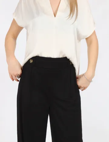 Pantaloni Jacqueline de Yong, negru