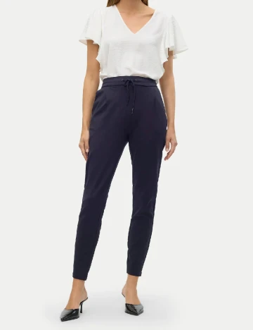 Pantaloni Vero Moda, bleumarin