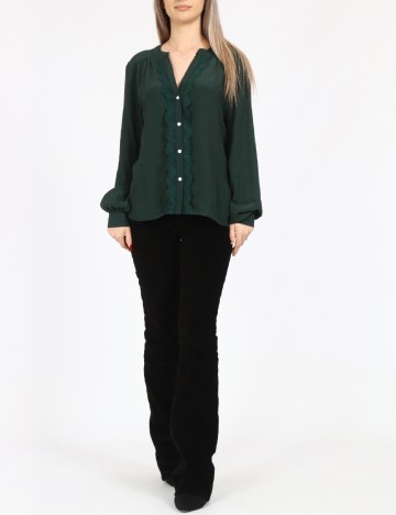Camasa Jacqueline de Yong, verde