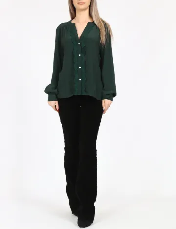 Camasa Jacqueline de Yong, verde