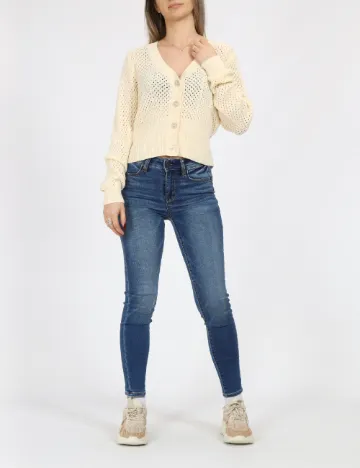 Cardigan Only, crem