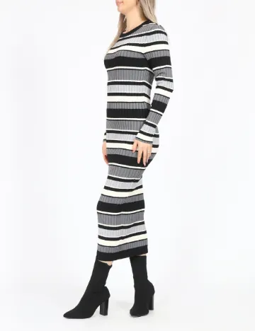 Rochie lunga Only, gri