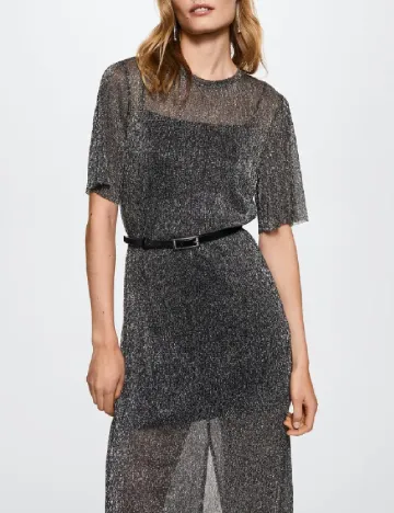 Rochie lunga Mango, gri Gri