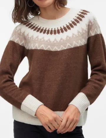 Pulover Vero Moda, maro