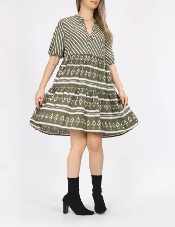 Rochie scurta Jacqueline de Yong, verde