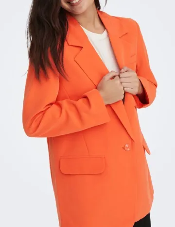 Sacou Oversize Only, portocaliu