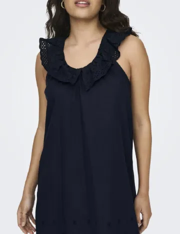 Rochie scurta Jacqueline de Yong, bleumarin