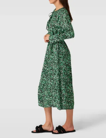 Rochie medie Comma, verde