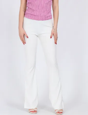 Pantaloni Only, alb
