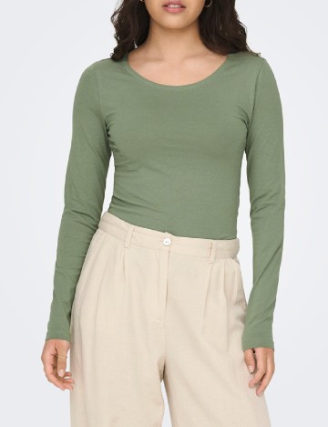 Bluza Jacqueline de Yong, verde