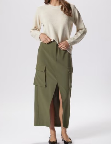 Fusta Vero Moda, verde